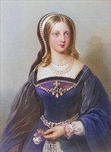 Lady Jane Grey, also known as Lady Jane Dudley, 1537-1554, titular Queen of England for nine days