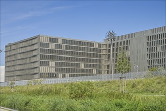 Federal Intelligence Service, rear side, Südpankepark, Mitte, Berlin, Germany, Europe