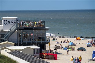 The place, Domburg in Zeeland, seaside resort, coast, dunes, beach, restaurant, oasis, Netherlands