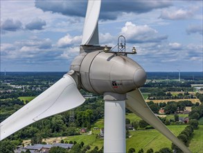 Wind turbine, type Enercon E-82, near Gladbeck, North Rhine-Westphalia, Germany, Europe