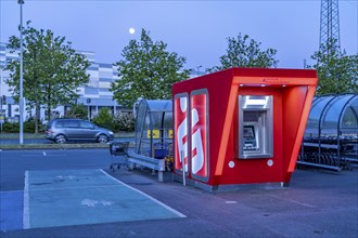 New ATM on the site of a shopping centre in Mülheim-Dümpten, free-standing, should be blast-proof,