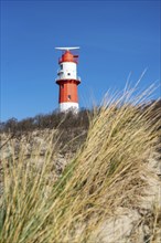 Small Borkum lighthouse, out of service since 2003, still serves as an antenna support for the Ems