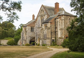 Gatehouse of Butley Priory, Butley, Suffolk, England, UK built under prior William de Geystone