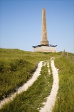 Lansdowne Monument or Cherhill Monument, near Cherhill in Wiltshire, England, UK