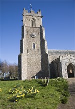 Parish church of St Mary and St Peter, Kelsale, Suffolk, England, UK