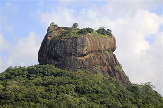 Rock palace at Sigiriya, Central Province, Sri Lanka, Asia