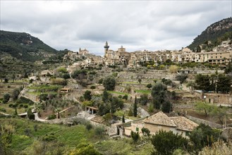 Valdemossa, Serra de Tramuntana, Majorca, Balearic Islands, Spain, Europe