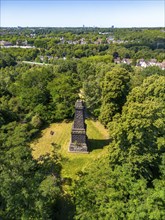 The Mechtenberg in Essen, one of the few natural elevations from the ice age in the Ruhr area, was