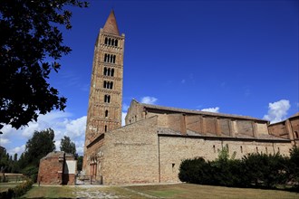 Pomposa, Abbatia Sanctae Mariae Pomposae, former abbey of the Benedictine order at the mouth of the