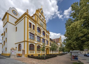 Luitpold Primary School, built in 1901 in Art Nouveau style, Memmelsdorfer Str. 7A, Bamberg, Upper