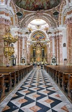 St Jakob's Cathedral, Innsbruck Cathedral, Cathedral, Interior, Innsbruck, Tyrol, Austria, Europe