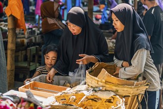 Traditional authentic food market, vendor, woman, fruit, vegetable, fresh, food, nutrition, sale,