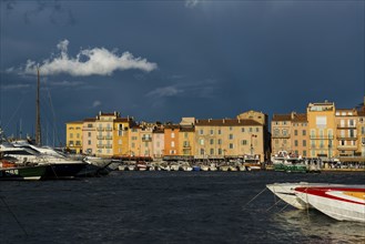 Harbour, St. Tropez, Département Var, Cote d'Azur, Provence-Alpes-Côte d'Azur, South of France,