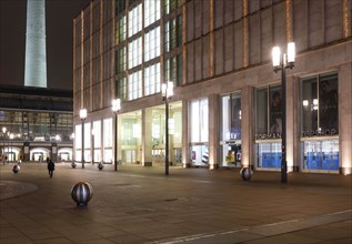 Lockdown, Germany shuts down. Empty Alexanderplatz, Berlin, 16.12.2020