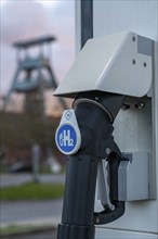 Hydrogen filling station, at the Hertern hydrogen competence centre, h2Herten, on the site of the