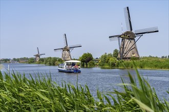 Kinderdijk, 18 windmills that were supposed to pump the water out of the polders in order to