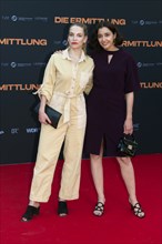 Sina Martens, Dorka Gryllus, DIE ERMITTLUNG, Photo Call at the red carpet for the Berlin premiere