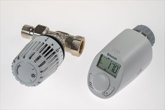 Heating thermostats, digital and manual thermostats, for heat control on heating systems