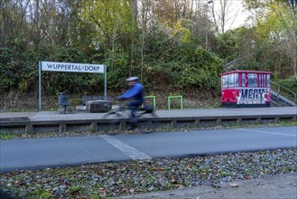 The Nordbahntrasse, a cycle path, footpath, on a former 22 KM long railway line, along the