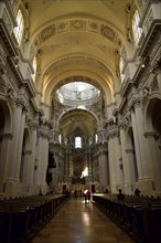 Europe, Germany, Bavaria, Munich, Odeonsplatz, Theatine Church from 1663, St Cajetan, founder of