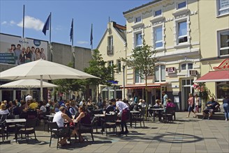 Europe, Germany, Hamburg, district Bergedorf, Sachsentor, pedestrian zone, City, shopping street