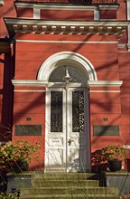 Beluga (sturgeon), Germany, Hamburg, Rotherbaum, architecture, facade residential building,