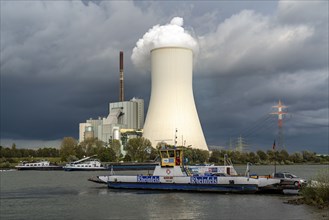 Cooling tower of the coal-fired power plant Duisburg-Walsum, operated by STEAG and EVN AG, 181