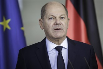 Olaf Scholz, Federal Chancellor, at the handover of the 2024 report by the Commission of Experts