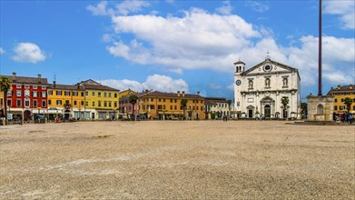 Cathedral Parrocchia del Santissimo Redentore in Piazza Grande, Piazza Vittorio Emanuele, planned