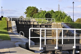 Neptune's Staircase, a staircase lock comprising eight locks on the Caledonian Canal at Banavie,