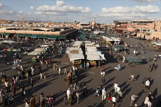 Place Djemaa el Fna Marrakech, Morocco, Africa