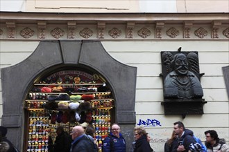 Matryoshka, matryoshka dolls and hats shop, Prague, Czech Republic, Europe