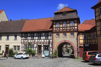 Unfinder Tor, Königsberg in Bavaria, Königsberg i.Bay, town in the district of Haßberge, Lower