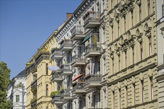 Old buildings, Fidicinstraße, Kreuzberg, Berlin, Germany, Europe