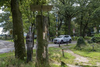 The so-called Green Border, at the former border crossing Grenzweg near Straelen-Kastanienburg and