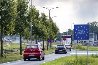 The so-called Green Border, at the former border crossing Schwanenhaus, between Germany and the