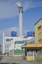 Sewage treatment plant, Freiheit, Ruhleben, Spandau, Berlin, Germany, Europe