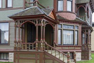 Muskegon, Michigan, The Thomas Hume house at the Hackley and Hume Historic Site, operated by the