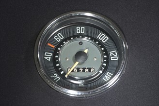 Speedometer, analogue, VDO company, Hamburg, Hamburg, Federal Republic of Germany