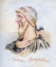 Numa Pompilius Legendary second king of Rome, reigned from 715 to 673 from the book Crabbs