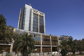 Addis Ababa, building in the city centre, Ethiopia, Africa