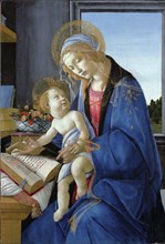 The Virgin and Child, The Madonna of the Book (1480), The Virgin and Child, The Madonna of the