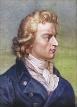 Johann Christoph Friedrich Von Schiller, 1759-1805, German poet, playwright philosopher and