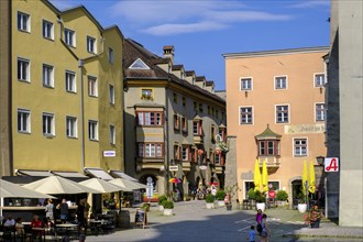 Upper town square, Hall in Tyrol, Inntal, Tyrol, Austria, Europe