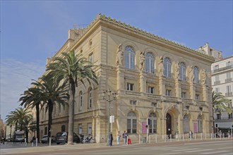 Opera built in 1862, theatre, Toulon, Var, Provence, France, Europe