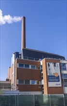 The Igony heating plant in Essen-Rüttenscheid, a district heating plant fuelled by natural gas,