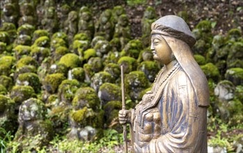 Otagi Nenbutsu-ji temple, Kyoto, Japan, Asia