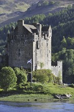 Eilean Donan Castle in Loch Duich in the Western Highlands of Scotland, UK