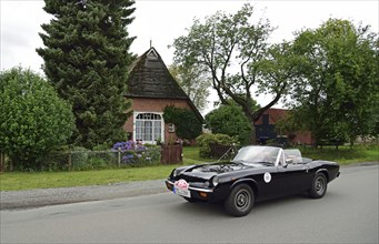 Europe, Germany, Lower Saxony, Lower Elbe Classics, classic car tour, Jensen Healey, year of