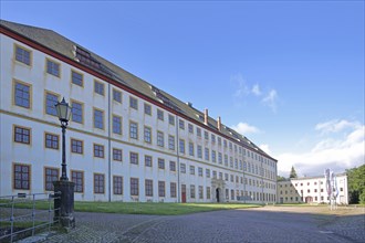 Baroque Friedenstein Castle, Gotha, Thuringia, Germany, Europe